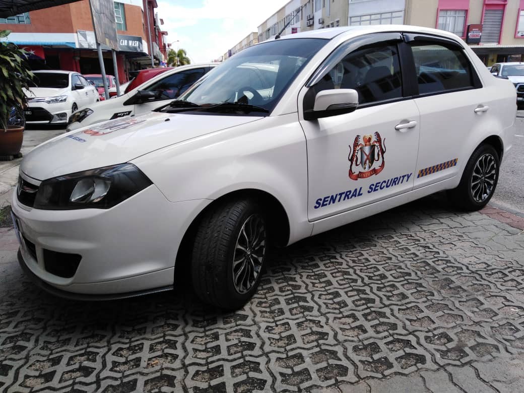 SENTRAL SECURITY Car Sticker