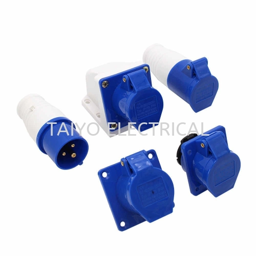 INDUSTRIAL PLUG & SOCKET - IP44