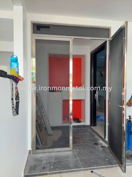  Door Stainless Steel Johor Bahru (JB), Skudai, Malaysia Contractor, Service | Iron Man Metal Work