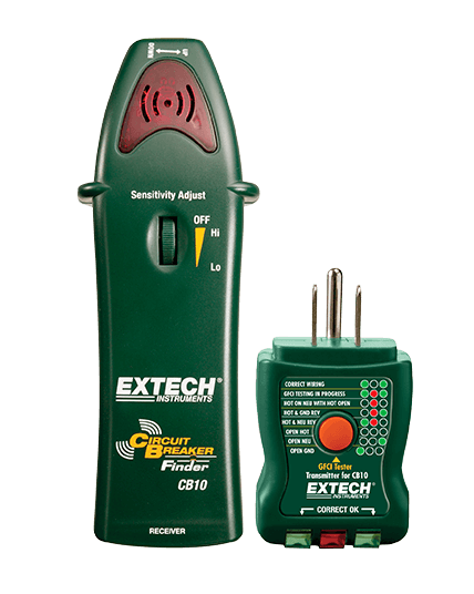 extech cb10 : ac circuit breaker finder/receptacle tester