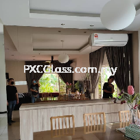 Dining Area Glass Mirror Glass Mirror Selangor, Malaysia, Kuala Lumpur (KL), Shah Alam Supplier, Installation, Supply, Supplies | Pan Xue Cheng Glass Sdn Bhd