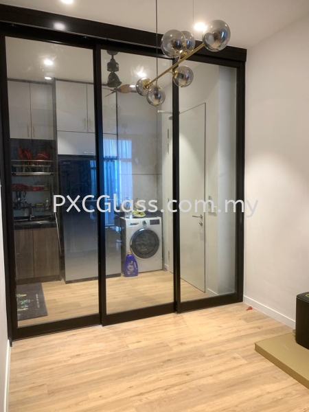 Hinging Sliding Door Sliding Door  Selangor, Malaysia, Kuala Lumpur (KL), Shah Alam Supplier, Installation, Supply, Supplies | Pan Xue Cheng Glass Sdn Bhd