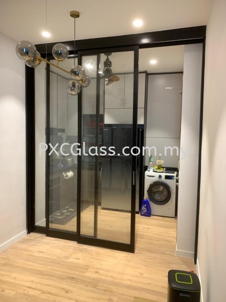 Hinging Sliding Door Sliding Door  Selangor, Malaysia, Kuala Lumpur (KL), Shah Alam Supplier, Installation, Supply, Supplies | Pan Xue Cheng Glass Sdn Bhd