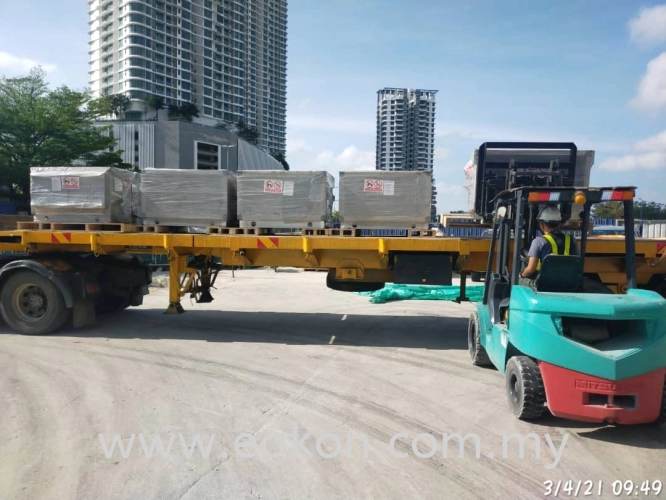 MEDINI - AHU delivery on site