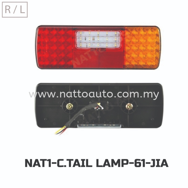 COMBINATION TAIL LAMP 61LED(12-24V) Combination Tail Lamp Lighting Kuala Lumpur (KL), Malaysia, Pahang, Selangor, Kuantan Supplier, Suppliers, Supply, Supplies | Natto Auto & Engineering Sdn Bhd