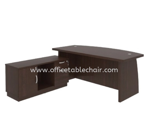 QAMAR EXECUTVE DIRECTOR OFFICE TABLE WITH SIDE CABINET AQX1800