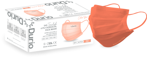 Durio 545 Trendish 4 Ply Surgical Face Mask- Neon Nude 545 Trendish Adult Face Mask 4 Ply Surgical Face Mask Malaysia, Johor Bahru (JB) Manufacturer, Supplier, Supply, Supplies | Durio PPE Sdn Bhd