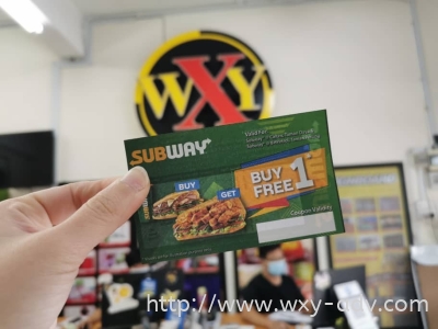 SUBWAY Voucher