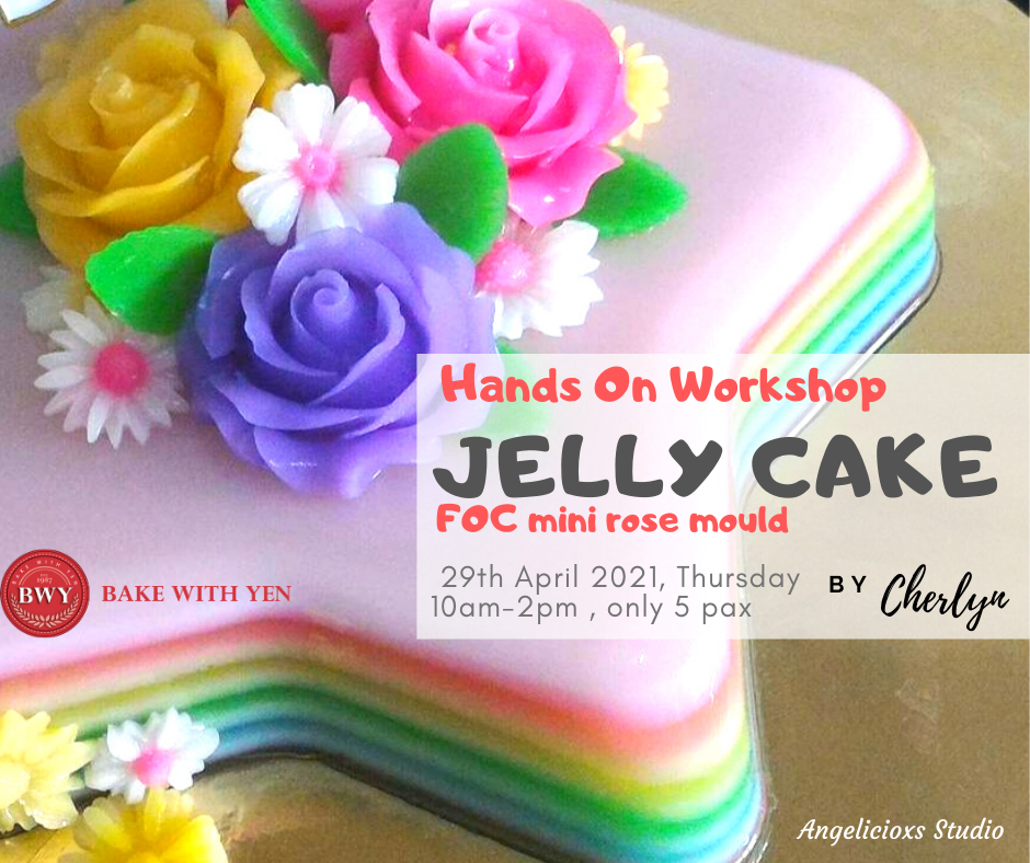 Rainbow Jelly Cake Workshop