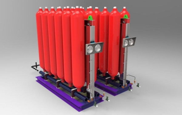 Accumulator Skid C Customize base on space and system volume Customize Design Johor Bahru (JB), Malaysia, Singapore Supplier, Suppliers, Supply, Supplies | Hypor Hydraulics