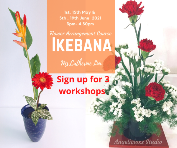 Ikebana 3 workshops