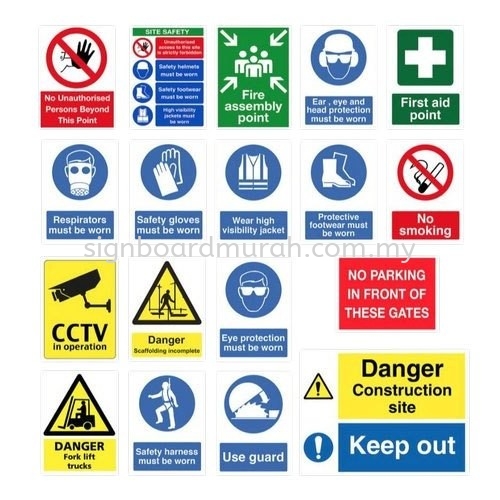SAFETY SIGNAGE SAFETY SIGNAGE Malaysia, Selangor, Kuala Lumpur (KL), Klang Supplier, Manufacturer, Supply, Supplies | ASIA SIGN PLT