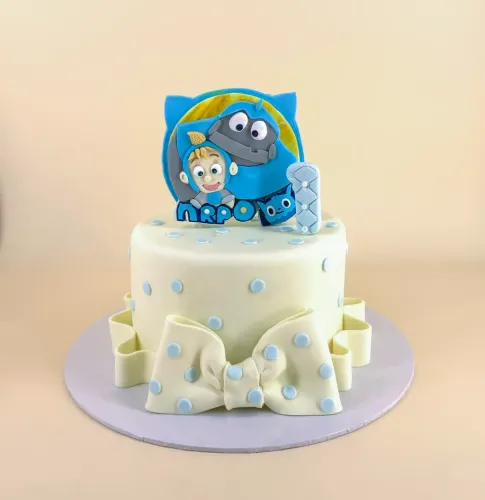 ARPO the Robot - Fondant Cake