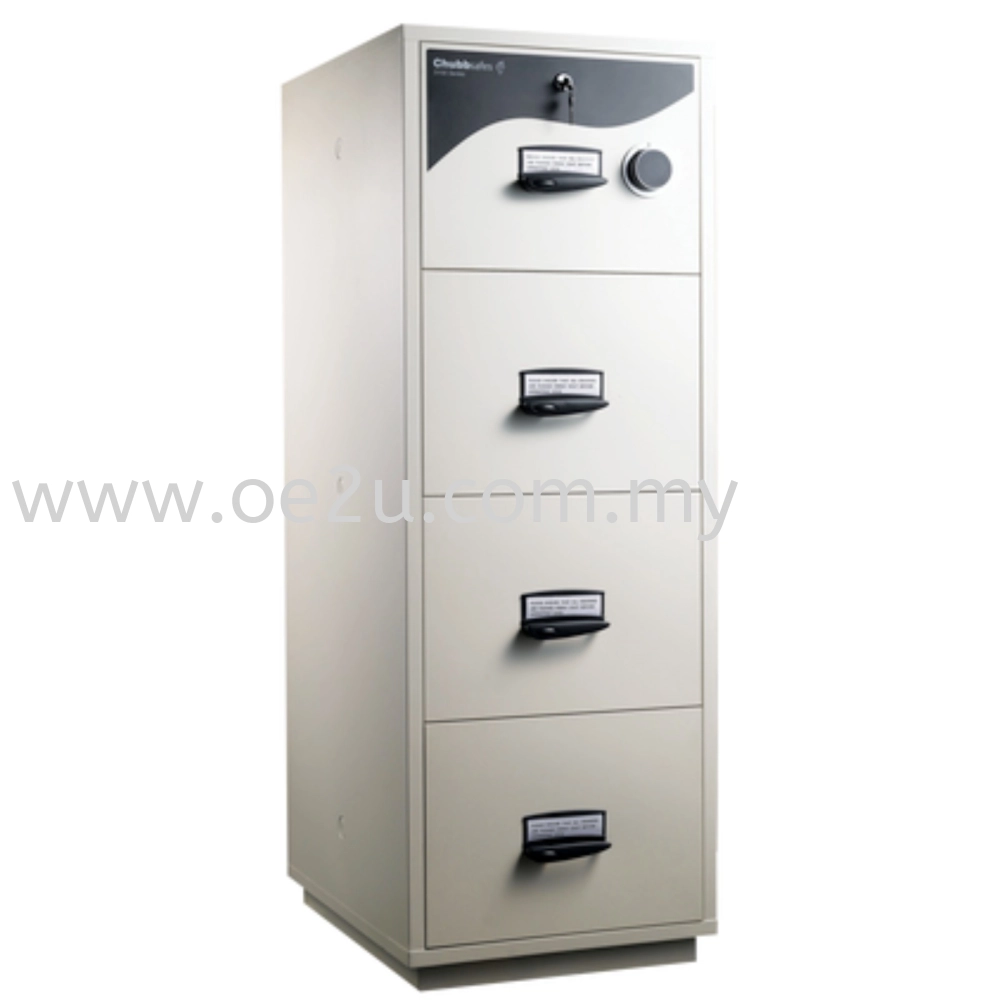 Chubbsafes 4 Drawer RPF Cabinet 5200 (Central Locking)_350kg