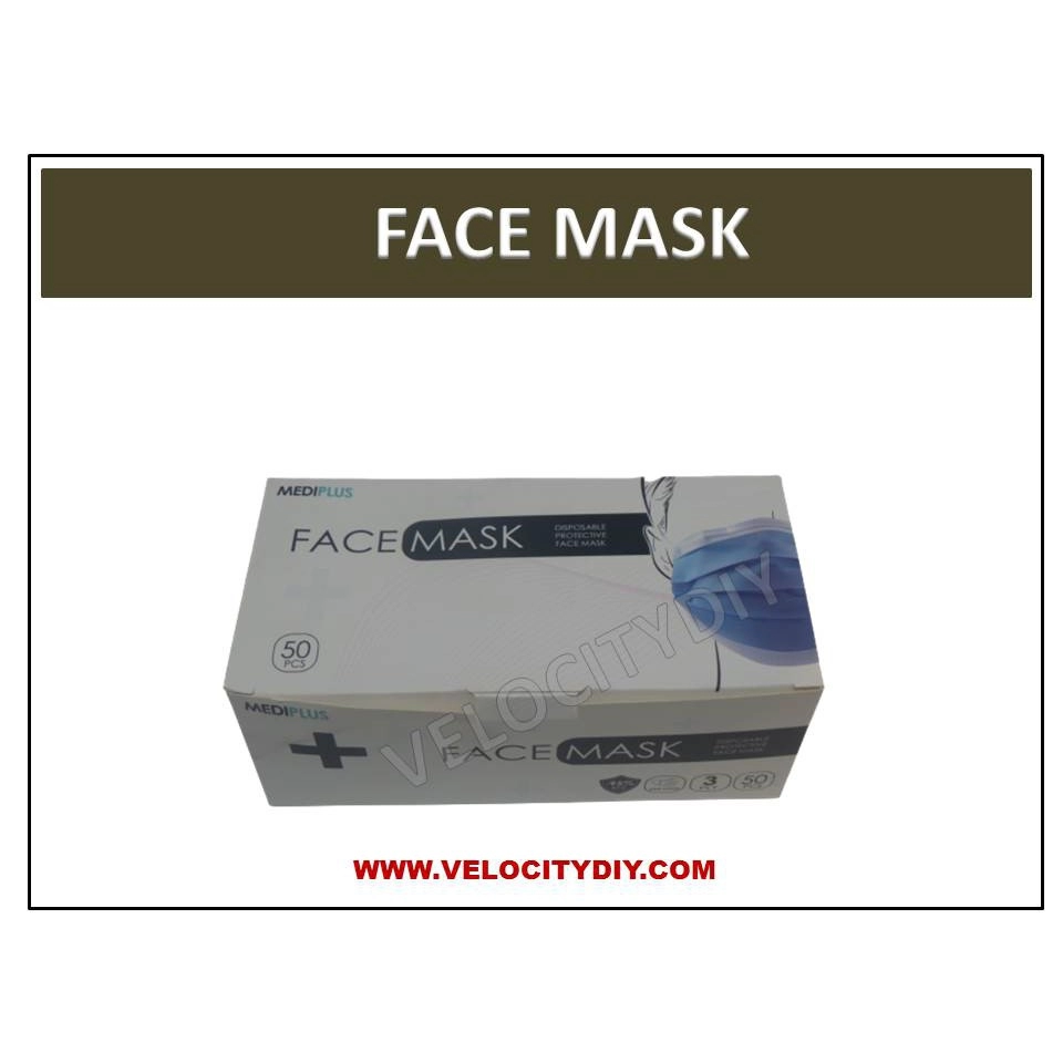 （3 层防护口罩）3 PLY NON-WOVEN DISPOSABLE FACE MASK