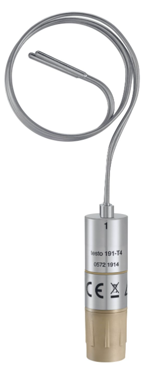 TESTO 191-T4 HACCP temperature data logger with two long, flexible probes