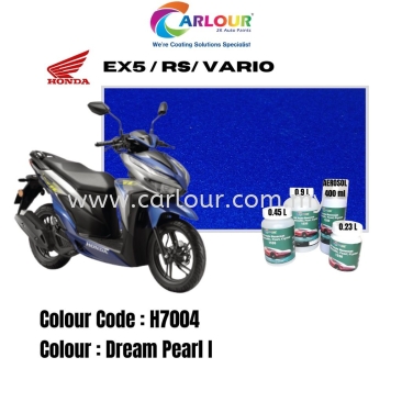 Motor Honda EX5 / RS / VARIO [H7004] Dream Pearl I 2K Original Basecoat Paint Colour CARLOUR