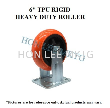 TPU RIGID HEAVY DUTY WHEEL 6"  6" TPU RIGID HEAVY DUTY WHEEL TPU RIGID HEAVY DUTY WHEEL ROLLERS / WHEELS / BEARINGS Selangor, Malaysia, Kuala Lumpur (KL), Semenyih Supplier, Suppliers, Supply, Supplies | Hon Lee Marketing Sdn Bhd