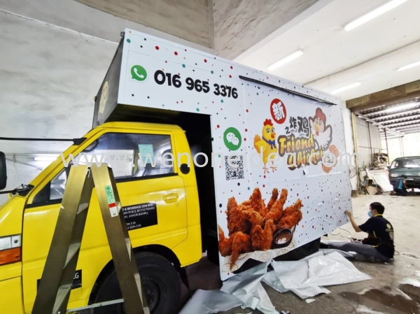 Food Truck Sticker Vehicle Sticker Sticker Johor Bahru (JB), Malaysia, Ulu Tiram Supplier, Suppliers, Supply, Supplies | Wen One Idea Enterprise