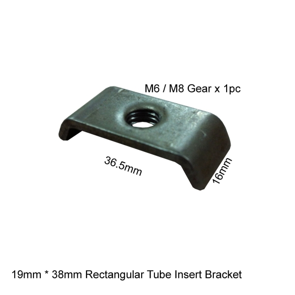 Rectangular Insert Bracket With M6 / M8 Gear    Insert Bracket Malaysia, Selangor, Kuala Lumpur (KL) Manufacturer, Supplier, Supply, Supplies | Chee Kuan Industry Sdn Bhd