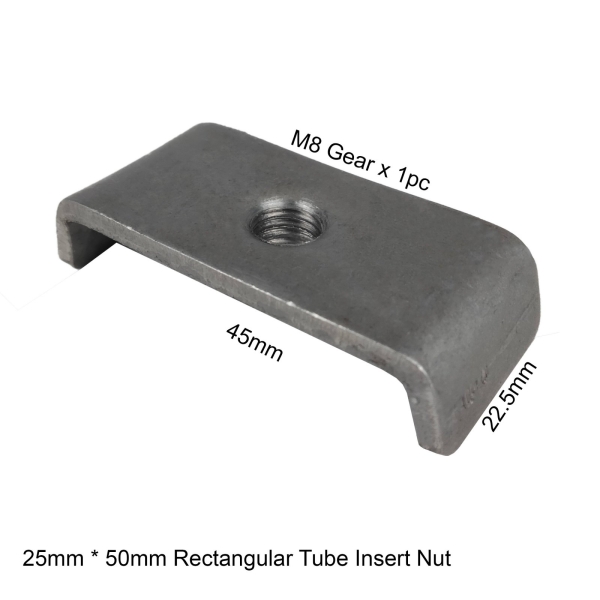 Rectangular Tube Insert Nut With M8 Gear Insert Bracket Malaysia, Selangor, Kuala Lumpur (KL) Manufacturer, Supplier, Supply, Supplies | Chee Kuan Industry Sdn Bhd