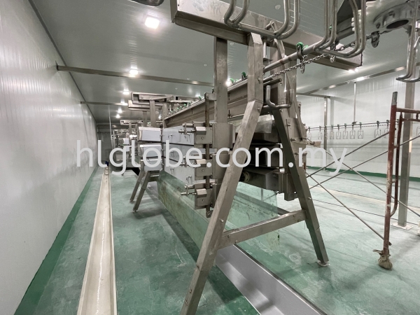 3 container slaughter machine on site  Poultry Machine Negeri Sembilan, Malaysia, Port Dickson Supplier, Suppliers, Supply, Supplies | HL Globe Solution Sdn Bhd