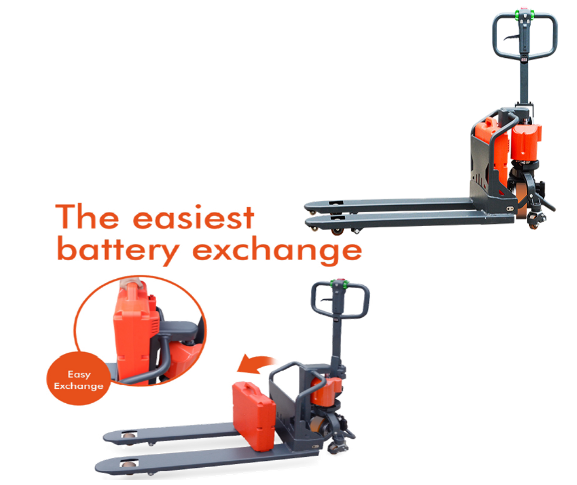 1 5 Tons Geolift Easy Mover Electric Pallet Truck Pte15x N Pte15x W Easy Mover Semi Electric