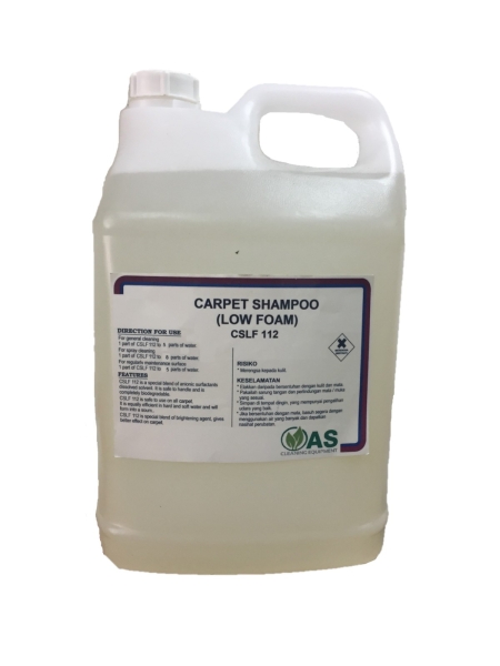 CARPET SHAMPOO LOW FOAM 2 Cleaning Chemicals Johor Bahru (JB), Johor, Malaysia, Johor Jaya Supplier, Supply, Rental, Repair | AS Cleaning Equipment