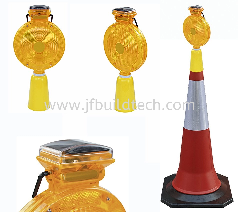 SOLAR TRAFFIC LAMP-FOR ROAD BARRIED/ROAD CONE