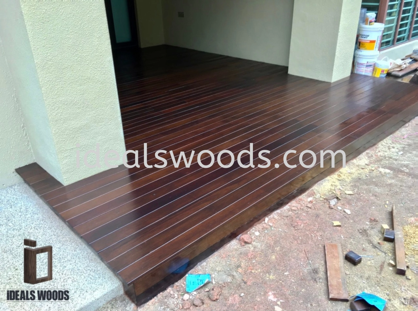 Chengal Timber Deck