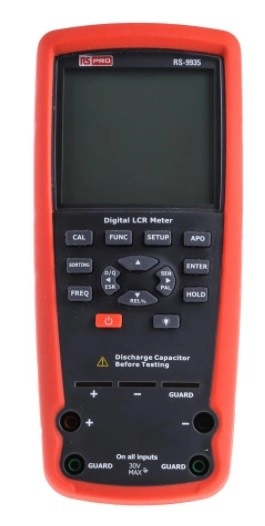 RS PRO RS-9935 Handheld LCR Meter 2mF, 200 MΩ, 2000H -  203-5762