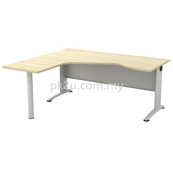 MT-BL-44 B-Series Metal Leg Office Table Office Table Johor Bahru (JB), Malaysia Supplier, Manufacturer, Supply, Supplies | PK Furniture System Sdn Bhd