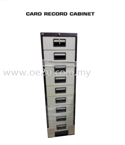 9 Drawer Card Index Cabinet (Card Size: 6"x4")