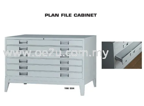 6 Drawer Plan File Cabinet (Horizontal Double Elephant)