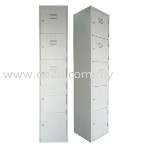 5 Compartment Steel Locker