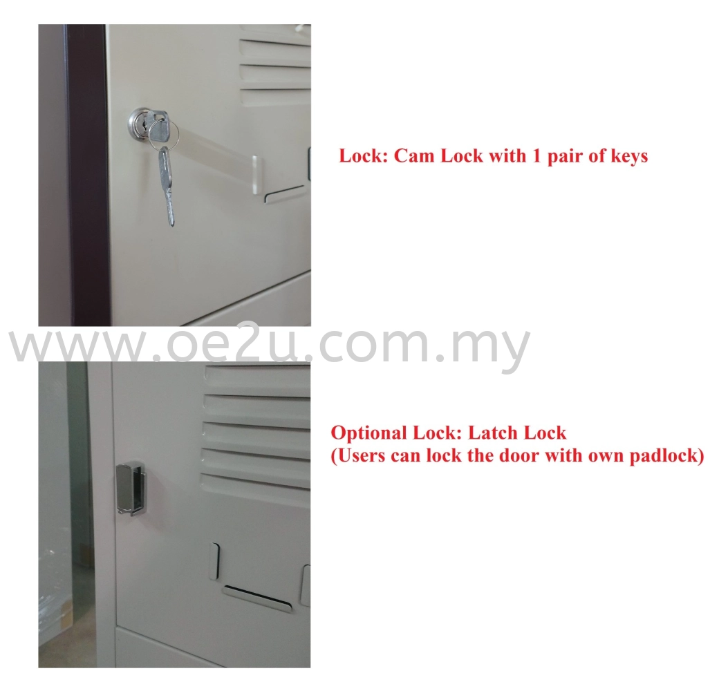 6 Compartment Steel Locker