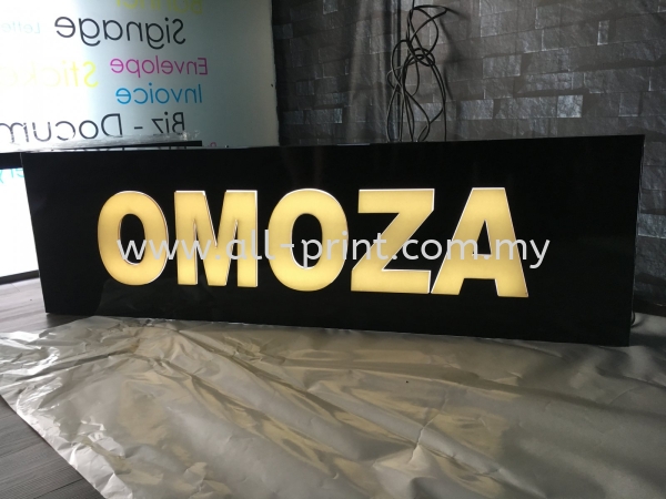 Omoza Sofa - Lightbox  Lightbox Signage Signboard Selangor, Malaysia, Kuala Lumpur (KL), Shah Alam Manufacturer, Supplier, Supply, Supplies | ALL PRINT INDUSTRIES