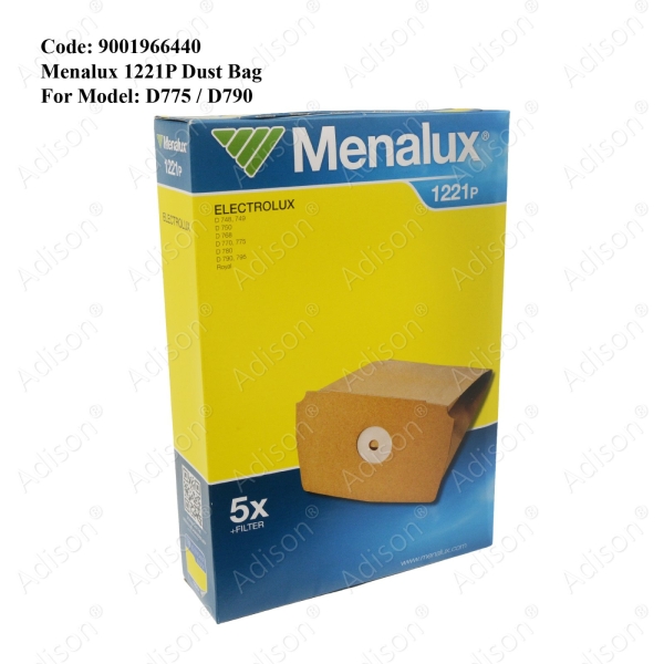 Code: 9001966440 Menalux 1221P D775 / D790 Dust Bag Vacuum Parts Small Appliances Parts Melaka, Malaysia Supplier, Wholesaler, Supply, Supplies | Adison Component Sdn Bhd