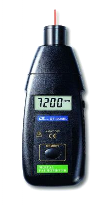 lutron dt-2234bl laser photo tachometer