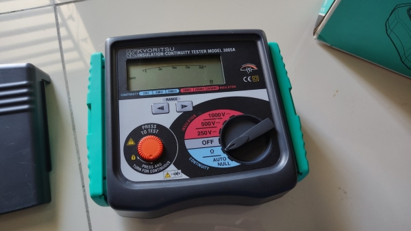 Insulation-Continuity Tester Kyoritsu Devices Electrical Devices Malaysia, Seremban, Negeri Sembilan Supplier, Suppliers, Supply, Supplies | PROGAUGE ENTERPRISE