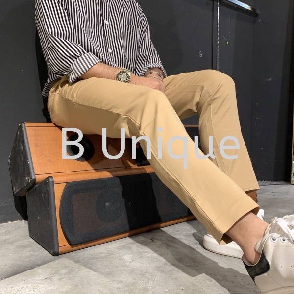 KOREA 9' ANKLE CUT TROUSER IN KHAKIS Ankle Cut Casual Pants Malaysia, Kuala Lumpur (KL), Selangor Supplier, Manufacturer, Supply, Supplies | Unique Base Apparel Sdn Bhd