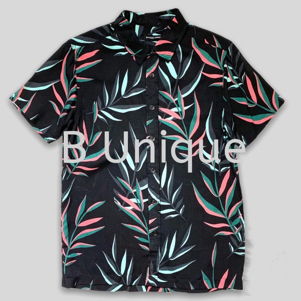 Floral Short Sleeve Men Shirt Casual Button Up Floral Short Sleeve Men Shirts Malaysia, Kuala Lumpur (KL), Selangor Supplier, Manufacturer, Supply, Supplies | Unique Base Apparel Sdn Bhd