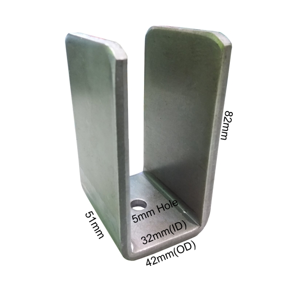 'U' Bracket With 5mm Hole U Shape Bracket Malaysia, Selangor, Kuala Lumpur (KL) Manufacturer, Supplier, Supply, Supplies | Chee Kuan Industry Sdn Bhd