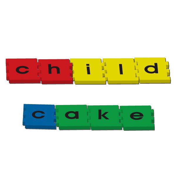 K993 Word Building With Alphabet Blocks