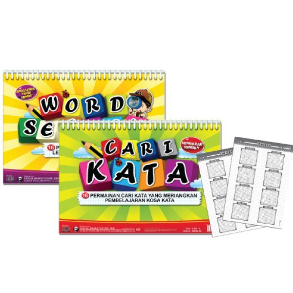 K899(A) CARTA SELAK CARI KATA VERSI BM (WORLD SEARCH)
