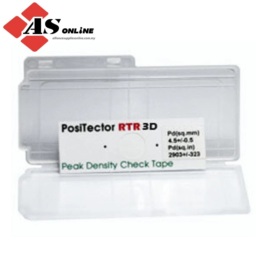 DEFELSKO PosiTector RTR Check Tape / Model: RTRCHKTAPE04