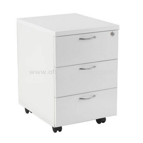 MOBILE PEDESTAL 3D (WHITE)