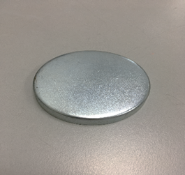 Galvanised 60diameter Round Cap