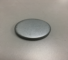 Galvanised 50diameter Round Cap