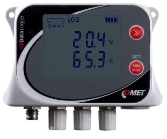 Comet U0141 - Temperature Data Logger for Four External Pt1000 Probes Data Loggers Comet Singapore Distributor, Supplier, Supply, Supplies | Mobicon-Remote Electronic Pte Ltd